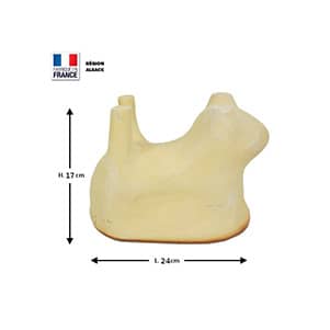 moule en terre cuite lammele 24 cm fabriqué en Alsace